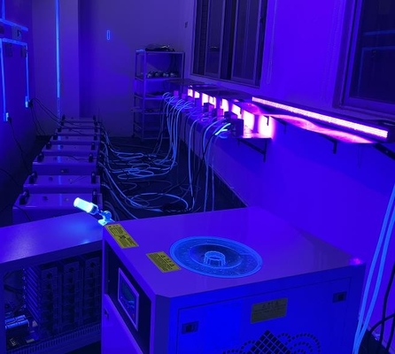 دستگاه UV LED خنک کننده آب 18W/CM2 خشک کن LED UV 6000W با قدرت بالا