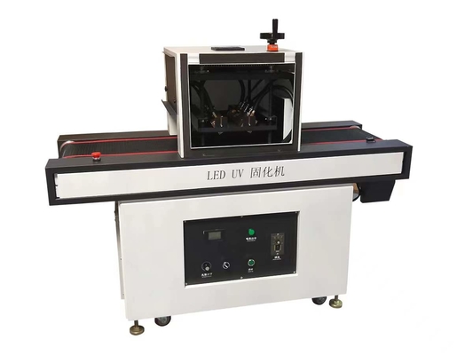 طول موج 395nm UV LED Curing Conveyor با 300*100mm LED UV Curing Lamp برای چسب UV