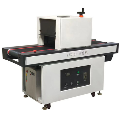 طول موج 395nm UV LED Curing Conveyor با 300*100mm LED UV Curing Lamp برای چسب UV