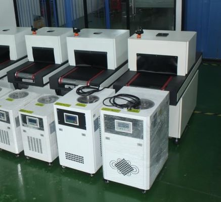 AC220V 365nm سیستم خشک کردن جوهر UV سیستم خنک کننده آب خنک کننده نور ماوراء بنفش