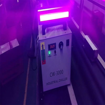 چاپگر لیبل UV LED پخت لامپ 600W 395nm 220x20mm آب خنک کننده