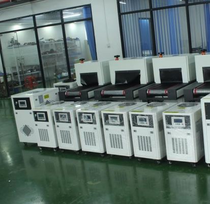 395 نانومتر 365 نانومتر با قدرت بالا UV پخت سیستم LED خنک کننده آب 1500 وات