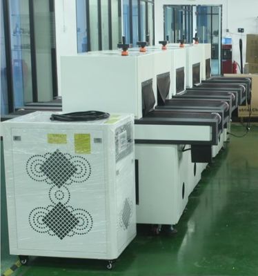 AC220V 365nm سیستم خشک کردن جوهر UV سیستم خنک کننده آب خنک کننده نور ماوراء بنفش