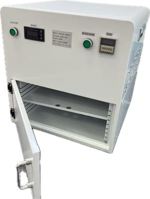 محفظه پخت UV 400x400 میلی‌متری برای خشک کردن سریع جوهر رزین، ورنی، پوشش چسب با لامپ UV با شدت بالا