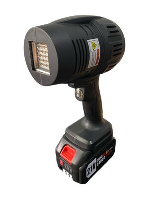 395NM لامپ UVLED دستی لامپ خشک کننده UV LED قابل حمل برای خشک کردن رزین دقیق و تعمیر روغن در صنایع مختلف طراحی شده است