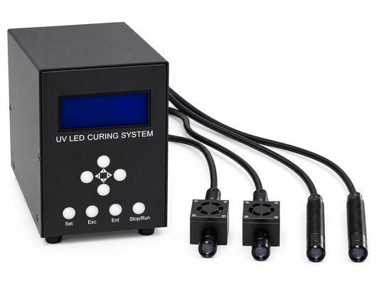 سیستم خشک کردن نقطه های چند کانال UV LED با خروجی تابش بالا و تولید گرما کم برای مونتاژ دقیق