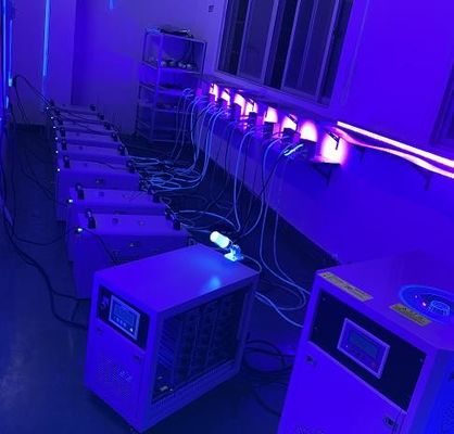 دستگاه UV LED خنک کننده آب 18W/CM2 خشک کن LED UV 6000W با قدرت بالا