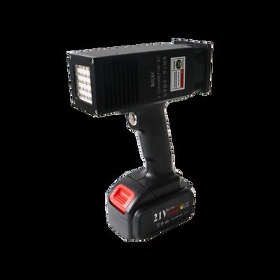 لامپ پخت UV LED دستی 395 نانومتری با خنک کننده هوا 60 وات برای تعمیر و پخت رنگ خودرو لوکس