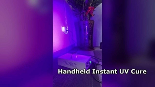 چراغ پخت سریع UV دستی برای جوهرهای رزین